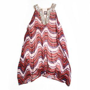 Free People Tunic with Sequin Collar